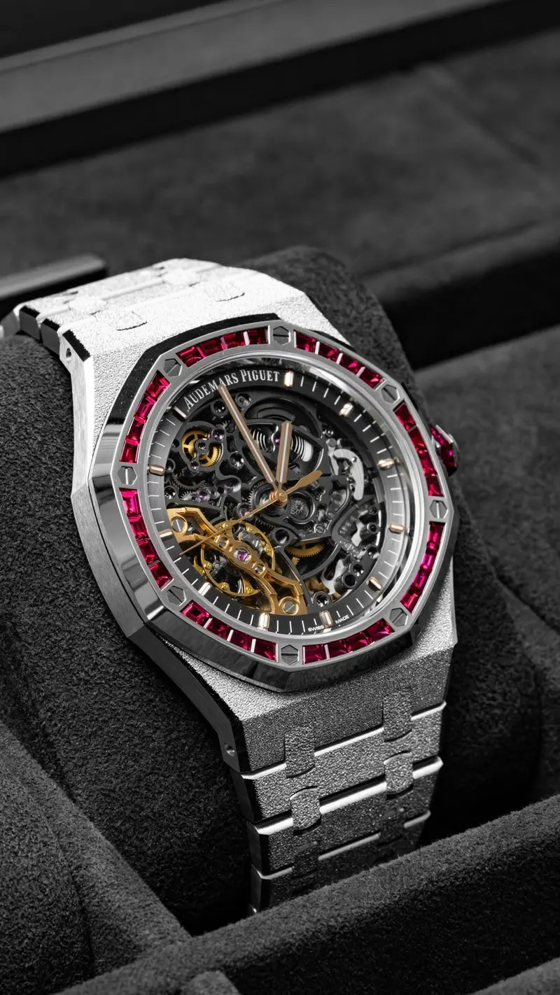 Audemars Piguet Royal Oak Concept 'Companion' Tourbillon, Titanium and ceramic, KAWS 'Companion' motif, Tourbillon